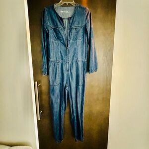 GAP Blue Denim Jumpsuit